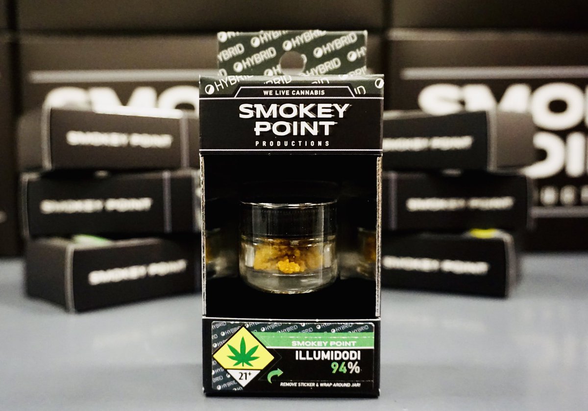 Smokey Point Productions produces extremely potent, flavorful, and smooth cannabis concentrates. Their concentrates come in a variety of forms such as crumble, shatter, and sugar wax. SPP concentrates are made from high end buds from strains such as Cinderella’s Dream, Illumidodi, and Plushberry. To learn more about Smokey Point concentrates, visit our store in Kitsap County, WA.