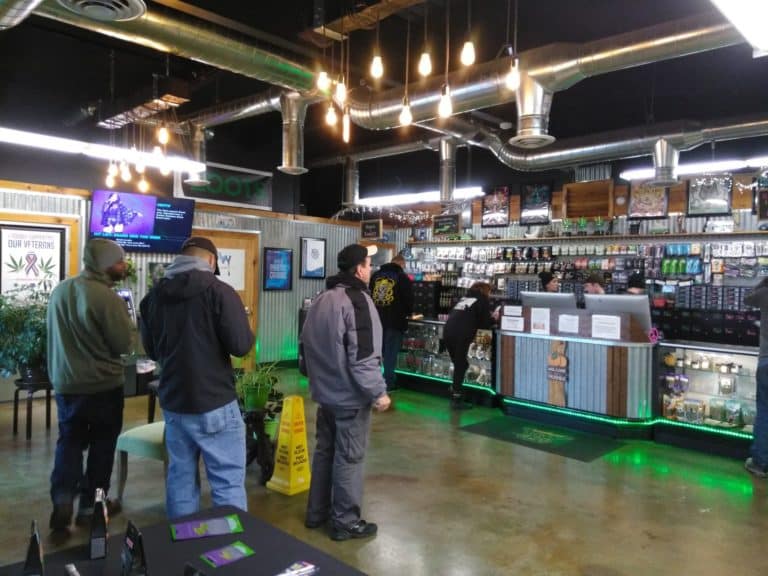 Inside the store - Recreational Marijuana Weed Dispensary Bremerton, WA - Destination HWY 420